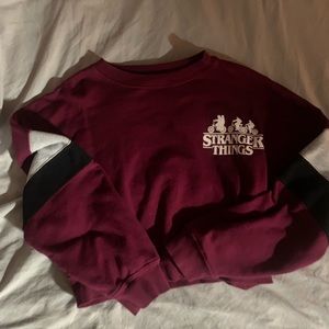 stranger things crewneck